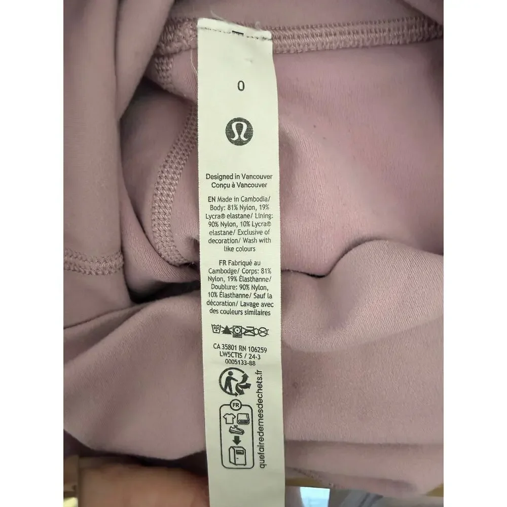 Lululemon Align High Rise Pant Leggings Size 0